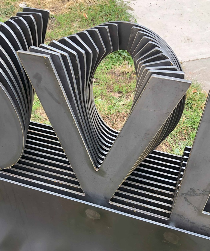 Mysterious 'LOVE' Sculpture Lands in SoBo, Origin Unknown – South