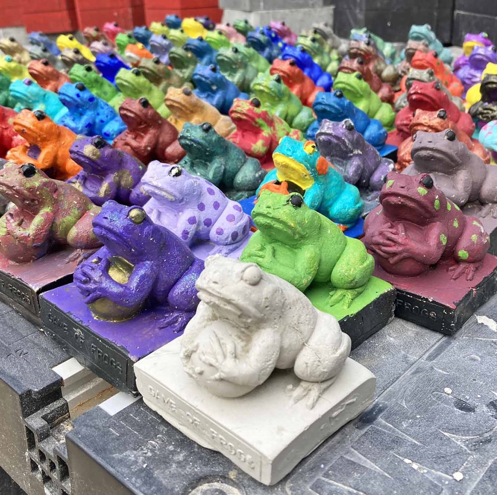 SoBo's Mysterious 'Art Frogs' Explained – South Baltimore